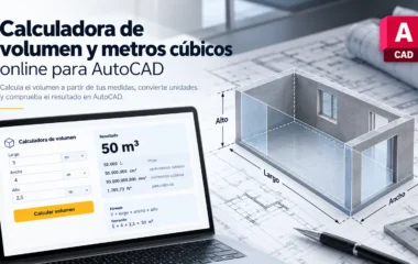 Calculadora de volumen y metros cúbicos online para AutoCAD